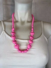 Baby Silicone Teething Necklace for Mom to Wear BPA Free FDA APVD Pick Color #10