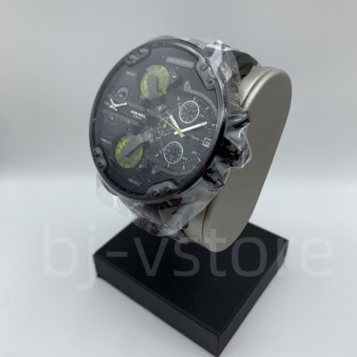 Diesel DZ7311 Mr Daddy Chronograph Black Dial Multicolor Leather