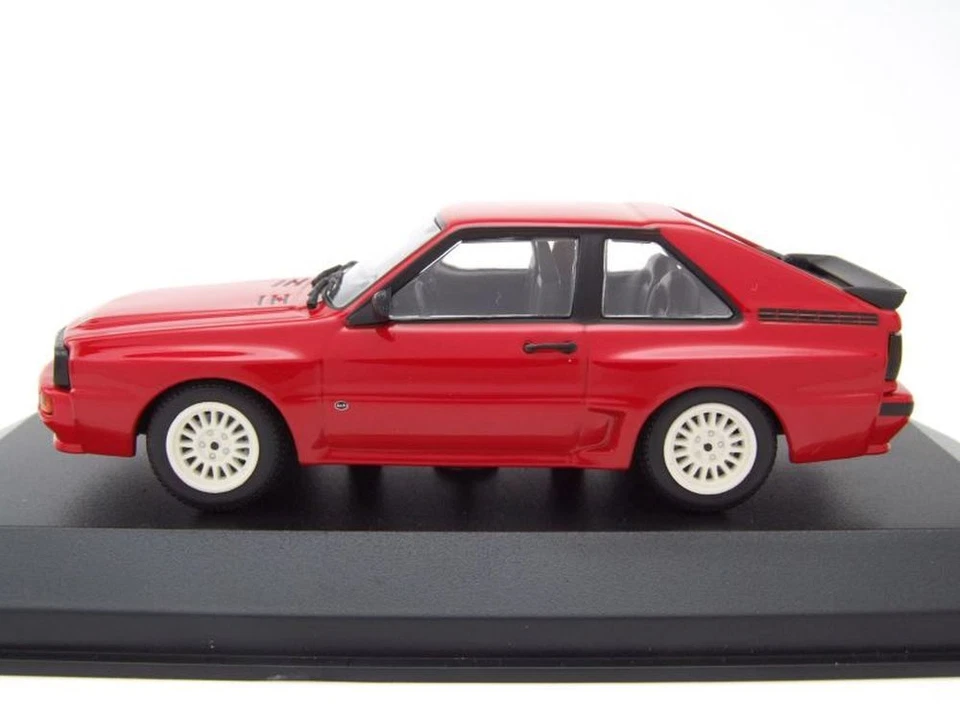 Audi Deporte Quattro 1984 Coche a Escala Rojo 1:43 Maxichamps - Imagen 3 de 4