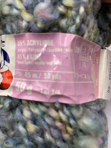 Pingouin Tumuite Yarn - 6 Skeins - 55/45 Acrylique/Laine 50g 50 yards 752941 - Picture 8 of 14