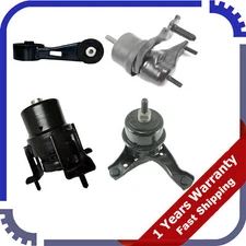 For Toyota Highlander 3.5L GAS 14-19 4PCS Engine Motor & Auto Transmission Mount