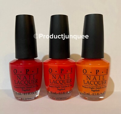 OPI Nail Polish Lot Of 3 Do You Think I m Tex-y? Big Hair Y all Come Back