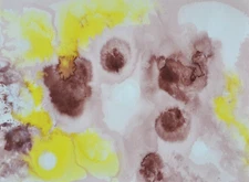 ABSTRACT 2018-27 Collectible ORIGINAL Watercolor Painting by Artist Benita Blair