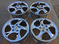 18 New Chromed Oem Original Factory Porsche 911 993 Turbo Twist Wheels Rims. 18 New Chromed Oem Original Factory Porsche 911 993 Turbo Twist Wheels Rims.