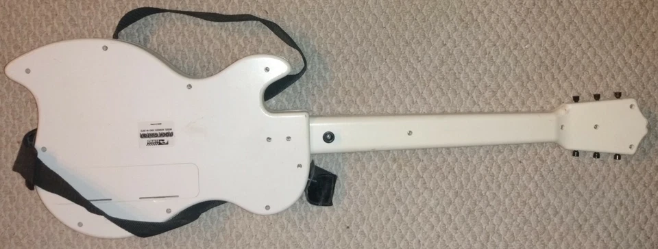 RARE KMD Nintendo Wii Rock Guitar KMD-W-3972 w/ Strap  - Image 2 of 2