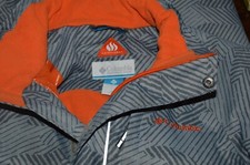 Columbia Jacket Boys Medium Outdoor Full Zip Lightweight Snow