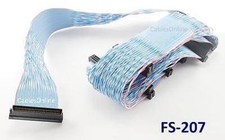 67" Ultra-2 SCSI Twist-N-Flat 68-pin LVD 7-Drive Internal Ribbon Cable, FS-207