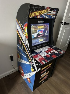 Arcade1Up Atari Asteroids 4-in-1 Arcade Machine   Working  Classic Retro Cabinet