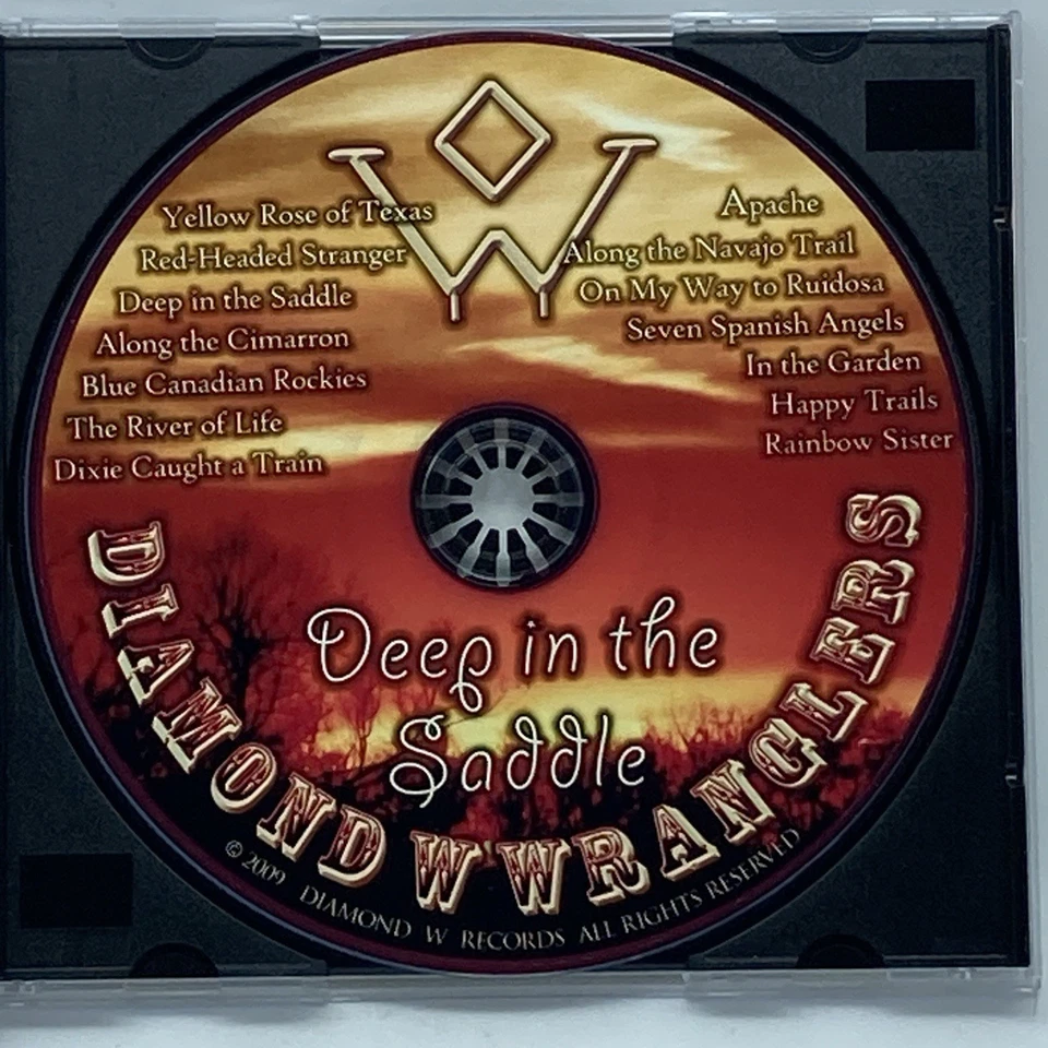 Diamond W Wranglers "Deep in the Saddle" CD 2009 Ranch Towanda KS Country SIGNED - Image 4 of 4