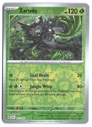 Zarude 011/191 Surging Sparks Reverse Holo