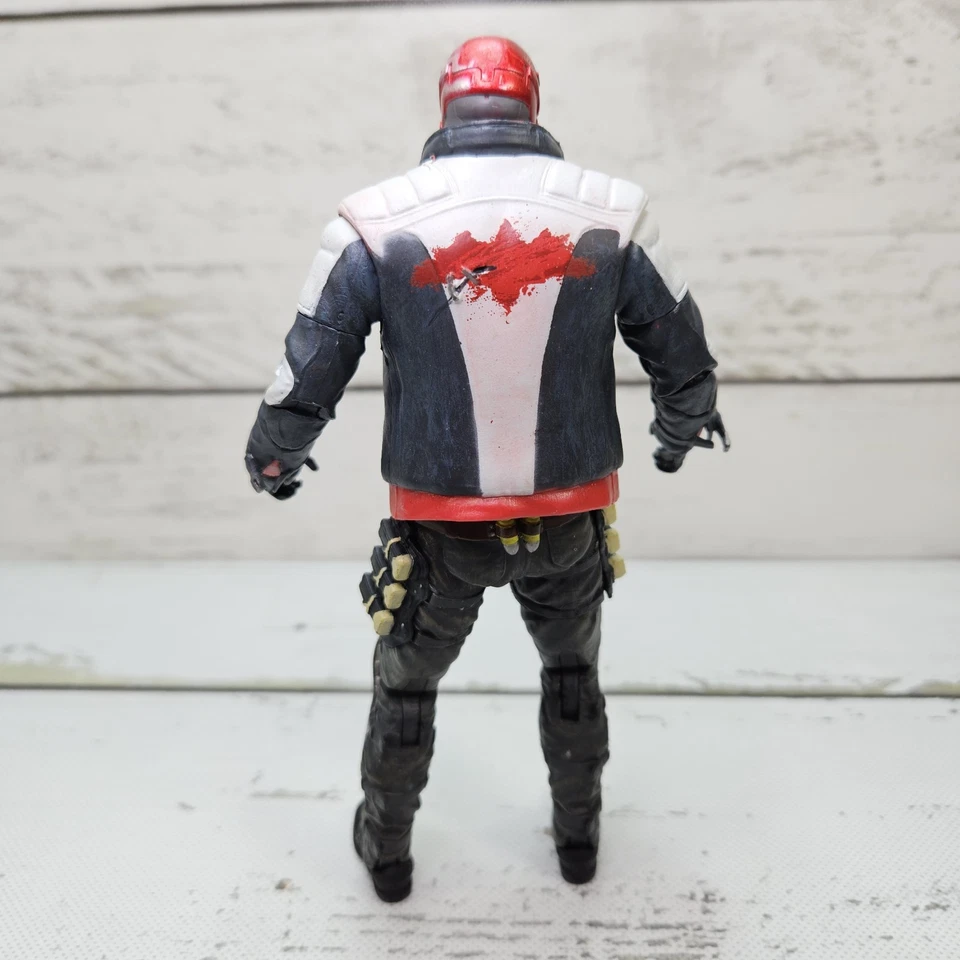 Figura ajustable DC Collectibles Batman Arkham Knight Red Hood 2015 6,5" Foto 4 de 4