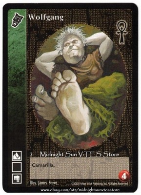 Wolfgang Nosferatu Camarilla Edition V:TES VTES Vampire CCG