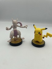 Nintendo Pokemon Super Smash Bros Amiibo Mewtwo Pikachu
