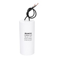 CBB60 Capacitor 90uF 450V 2 Wire Electric Motor Run Starting Capacitor