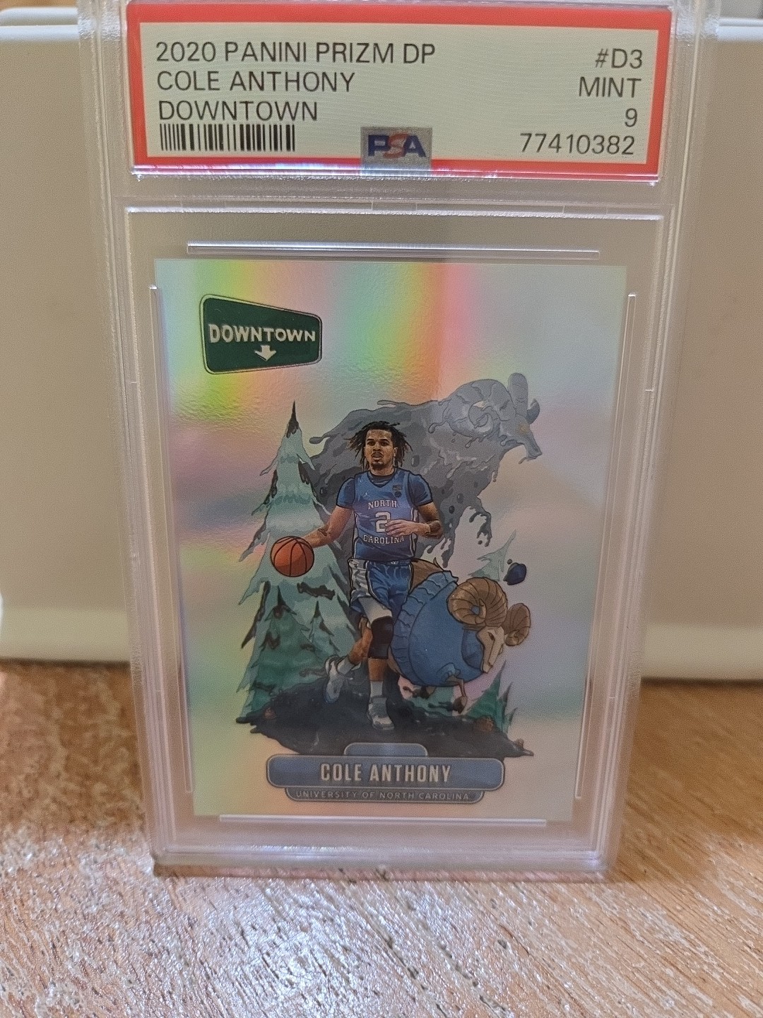 2020-21 Panini Prizm Draft Picks - Downtown Cole Anthony #D-3 (RC)