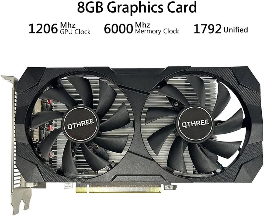 AMD RX 560 XT 8GB Graphics Card - Superior Cooling, Perfect for VR Gaming - Image 4 of 4