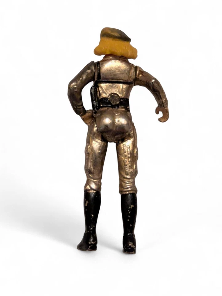 Mego Corp 1981 Die-Cast Metal Action Figures Set of 4, Goldie Hawk + More - Vtg - Image 4 of 4