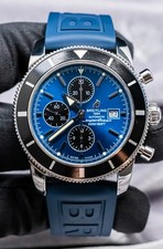 Breitling Superocean Heritage 46mm Blackeye Blue Dial SERVICED Steel A13320 3