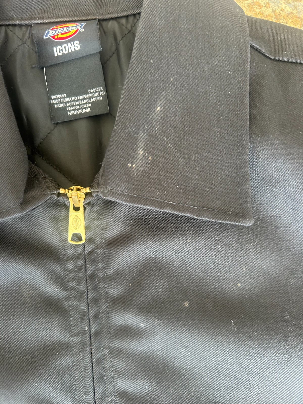 Dickies Work  Zip Jacket SIZE M - image 5