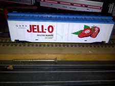 HO Tyco cartellone pubblicitario vagone merci Jello Box Car