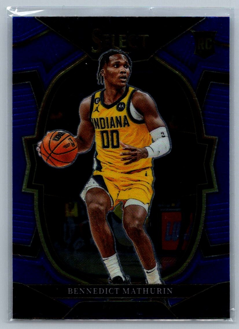 2022-23 Panini Select #79 Bennedict Mathurin Blue (Retail Base)