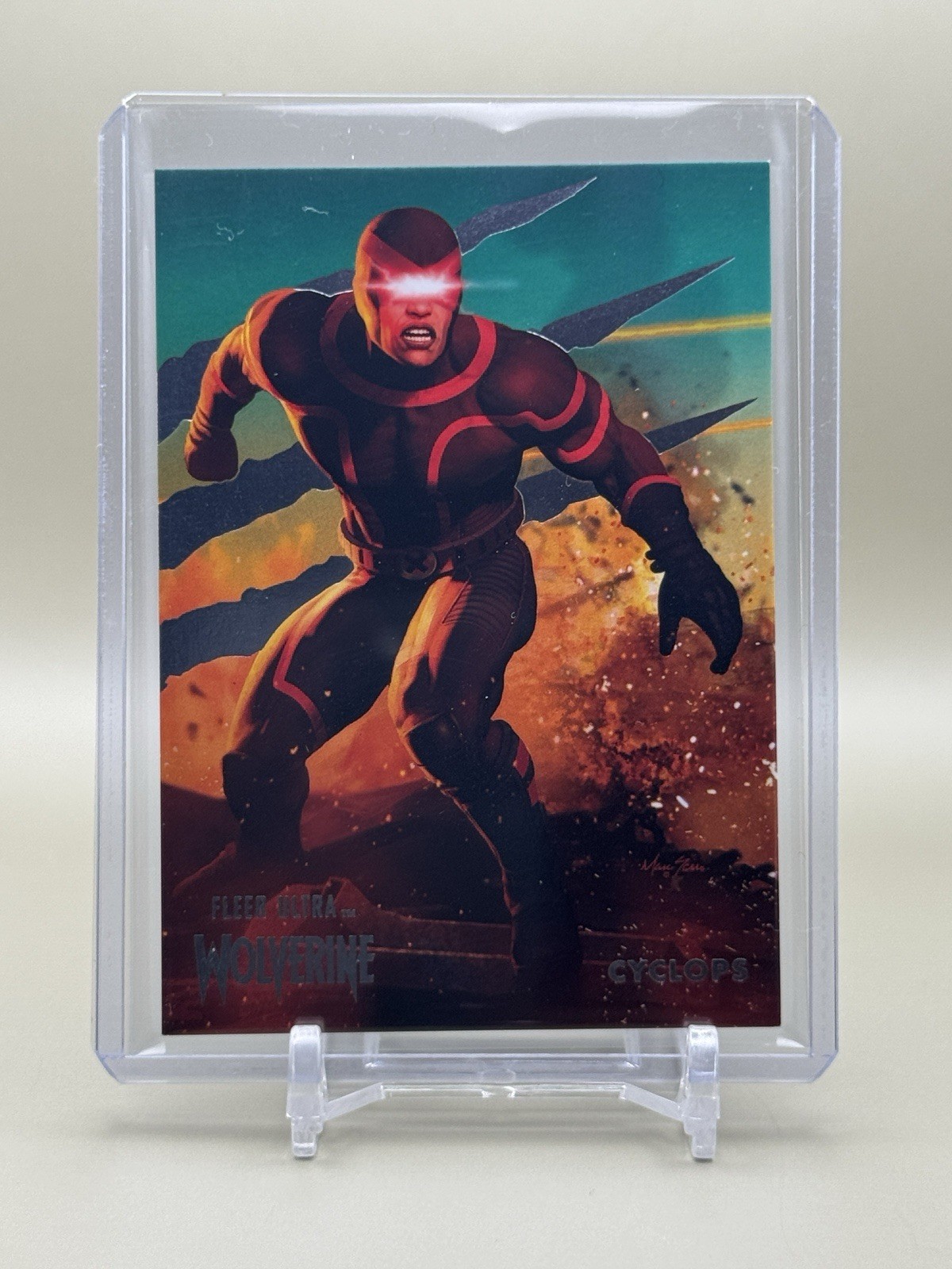 2022 Marvel Fleer Ultra Wolverine Cyclops #38