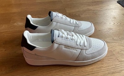 Marc O Polo Vincenzo Sneaker Herren Gr. 44 NP119  Turnschuh white weiß navy MOP