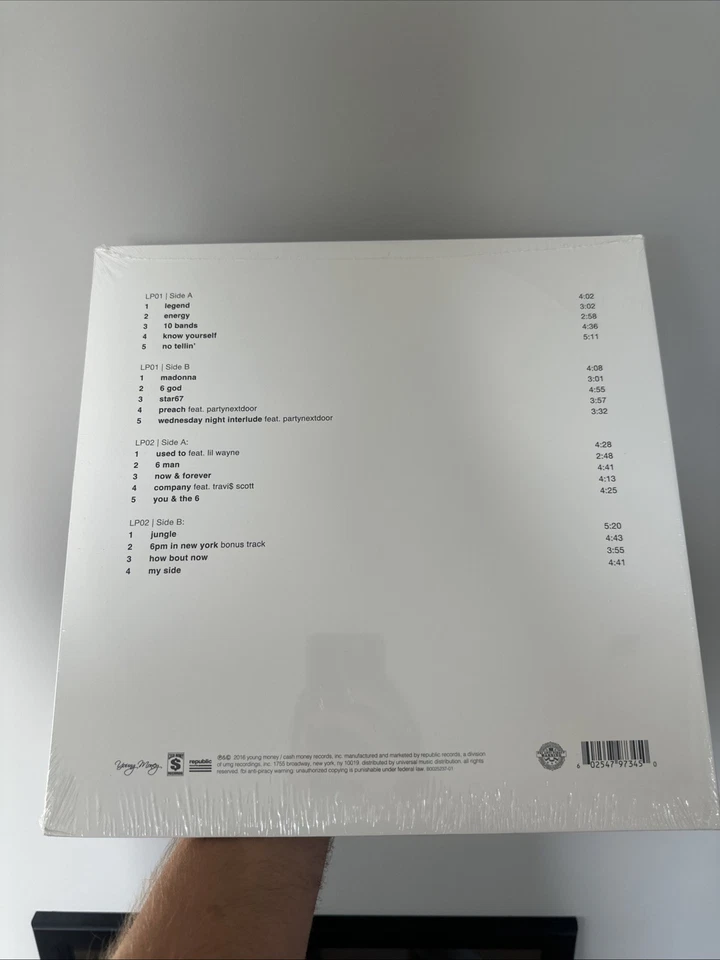 Drake - If You’re Reading This It’s Too Late Vinyl LP NEW SEALED Tear - Image 2 of 2