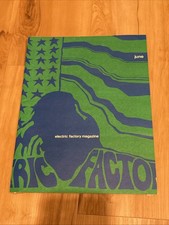 June 1970 Electric Factory Magazine Philadelphia