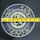 Antique Japanese Ko-Imari Blue & White Porcelain Plate - 8.5" Arita Dish Gump’s — photo 9
