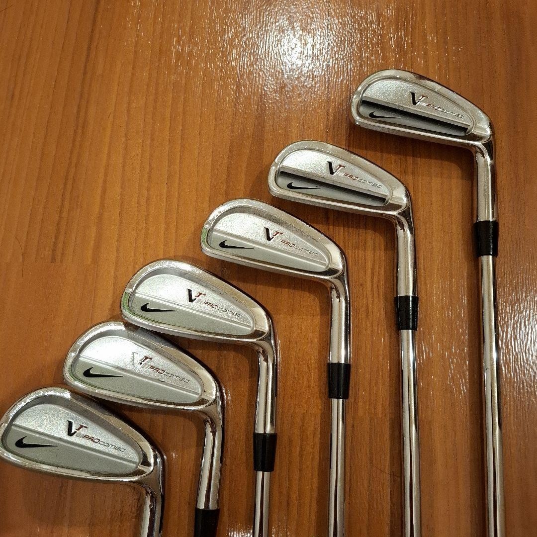 Nike) Iron set Vr Pro Combo FLEX-S 6pcs 5,6,7,8,9,P Golf Clubs