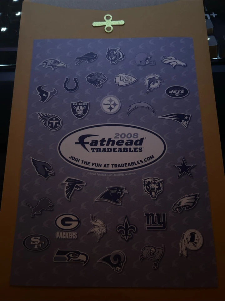 Dwight Freeney 2008 Fathead Tradeables G122 Indianapolis Colts Foto 2 de 3