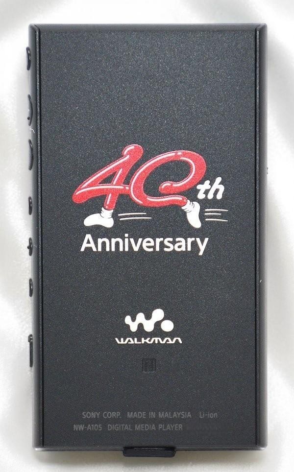EXC] Sony Walkman NW-A100TPS 16GB 40th Anniversary Model Limited