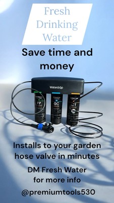 DIY Multi Stage Fresh Drinking Water System