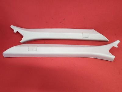2010-2016 Land Rover LR4 Front A-Pillar Cover Left Right Trim Set - Mist Grey