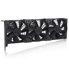 Wathai 3x90mm GPU Cooler Fans, 10.86in(L) x 4.72in(W) x 1.18in(H)120 CFM, 37dBA