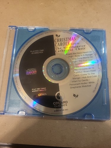 Christmas Carols cd Westminster Cathedral Choir - Foto 1 di 2