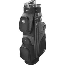 Wilson STAFF I-LOCK 3 CART BAG Black/Charcoal NEU! Verpackung beschädigt #1895