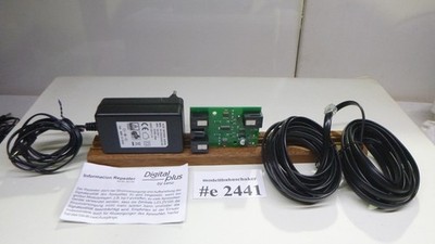 Digital Plus by Lenz 80150/60 Information Repeater und Zubehör, geprüft -#2441