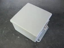 Austin Electrical Enclosure AB-664JL 6X6X4 Liftoff Hinge Box, Steel NEMA 12/13