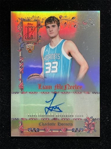 2025 Topps Signature Liam McNeeley Base (RAW)