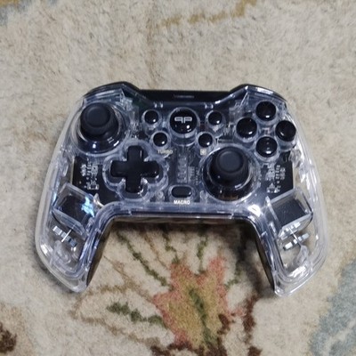 NEW WITHOUT BOX Press Play LED Wireless Controller Model PNSR2 Clear Black