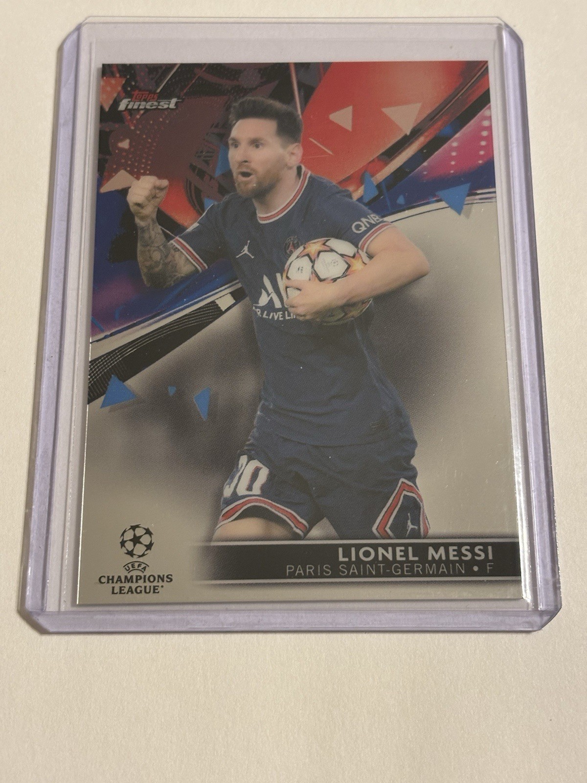 2021-22 Topps Finest Uefa Champions League - Lionel Messi #1