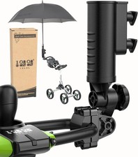 Heavy Duty Golf Push Cart Umbrella Holder Super Strong Windproof Universal