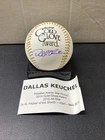 Dallas Keuchel Signed Gold Glove Baseball Houston Astros Tristar COA