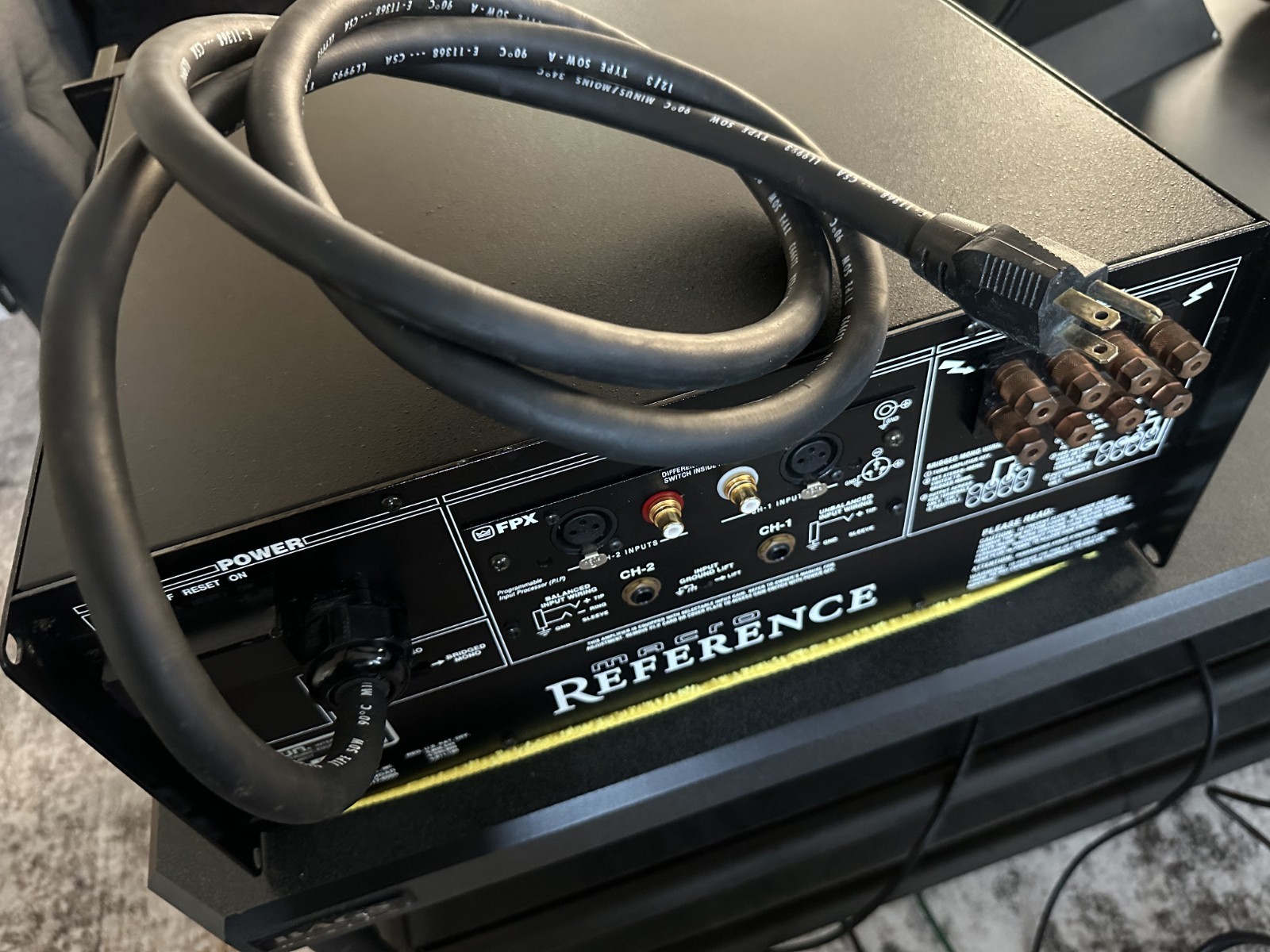 Crown Macro Reference Amplifier Esoteric Version 3000W