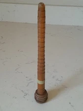 Vintage Wooden Yarn Thread or Wool Spool Spindle Bobbin 8 1/2 inches high