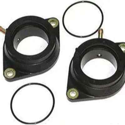 #ad Intake Manifold Boots with O rings Carb Inlet Joint for V Star 1100 1999 2009 Re $27.99