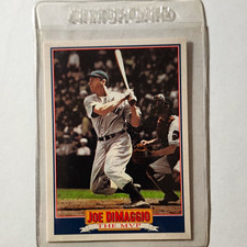 Score 1991 The MVP Joe DiMaggio Insert New York Yankees #3 of 5 MLB Card