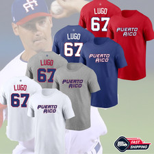 US STOCK - Seth Lugo #67 Puerto Rico 2026 World Baseball Classic Name & Number